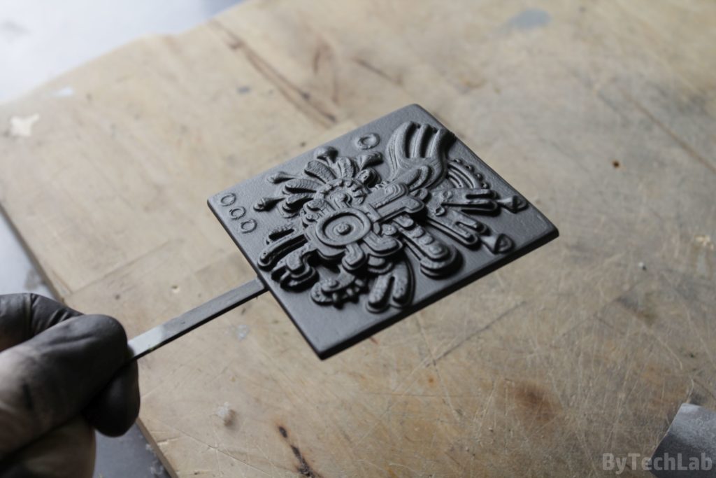 Copper plating 3D prints - Applying graphite coating 2
