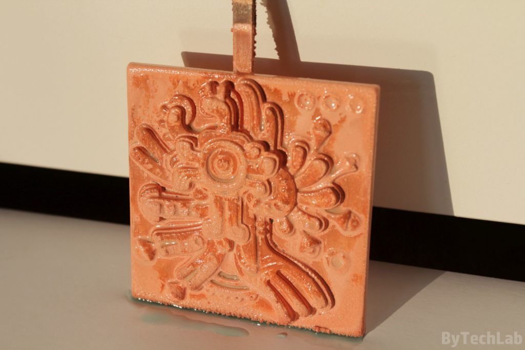 Copper plating 3D prints - Oxidized copper