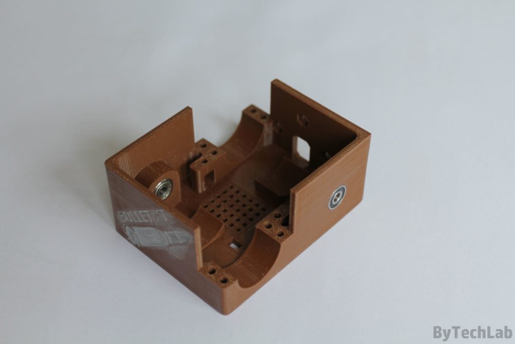 Minisumo BULLET XT - 3D printed frame