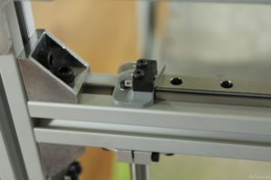 RAPTOR XLS 360 3D printer - Y axis endstop