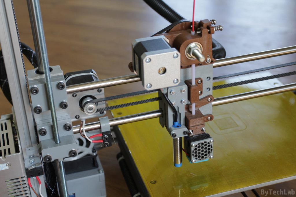 T REX 300 3D printer - X axis front view