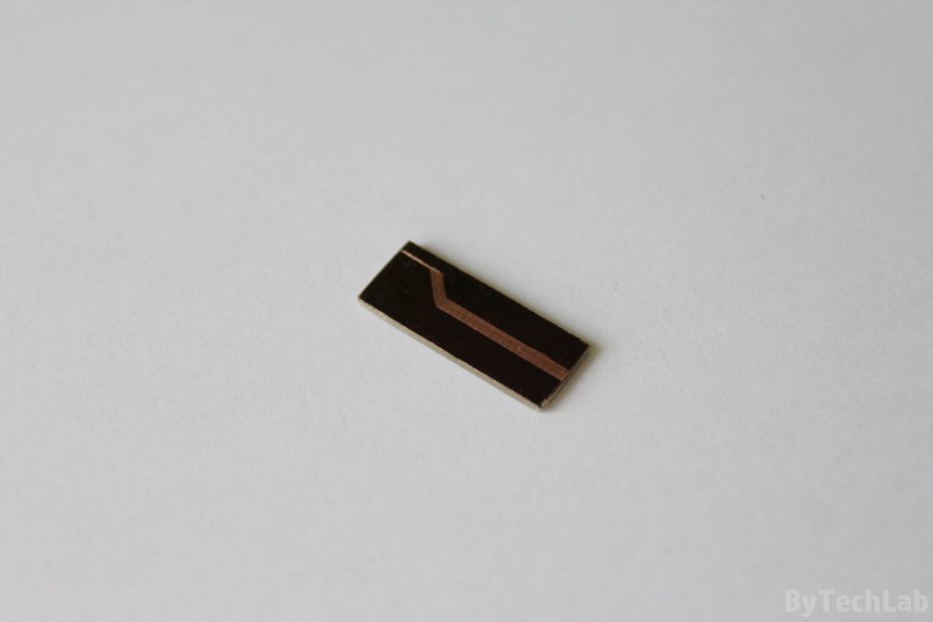 Measurement rail for SMD parts - PCB before etching