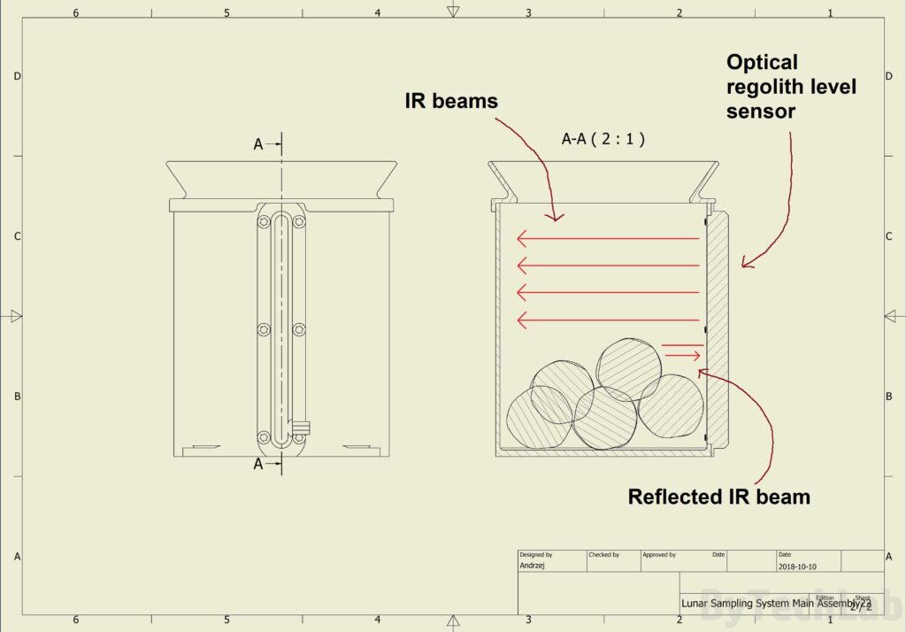 NASA Lunar Sampling System Design Challenge - Regolith Reaper - ByTechLab