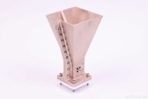 3D Printed Double Ridged Horn Antenna - Final version - Assembled 10