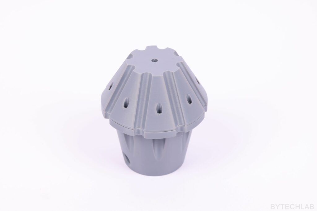 Mostly 3D Printed Discone Antenna - Assembly process - 1