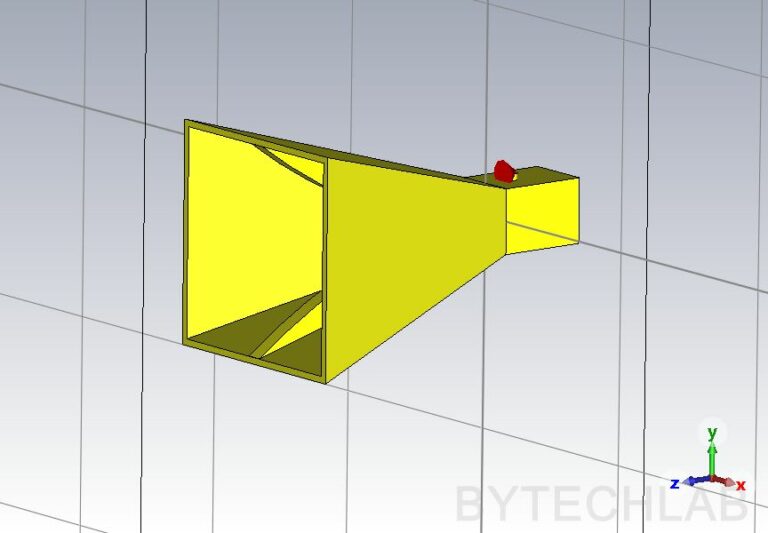 3D Printed Double Ridged Horn Antenna (2-6 GHz) - ByTechLab